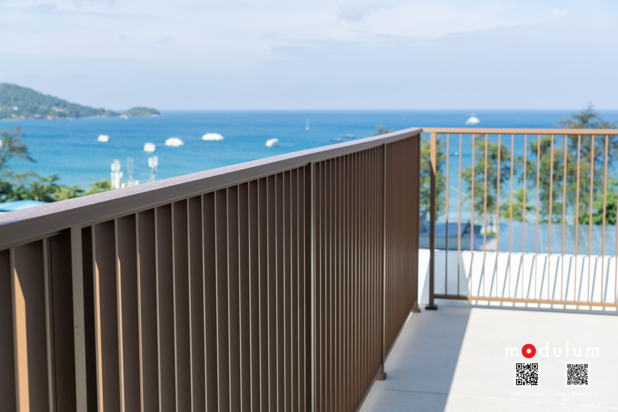 ราวกันตก-อลูมิเนียม