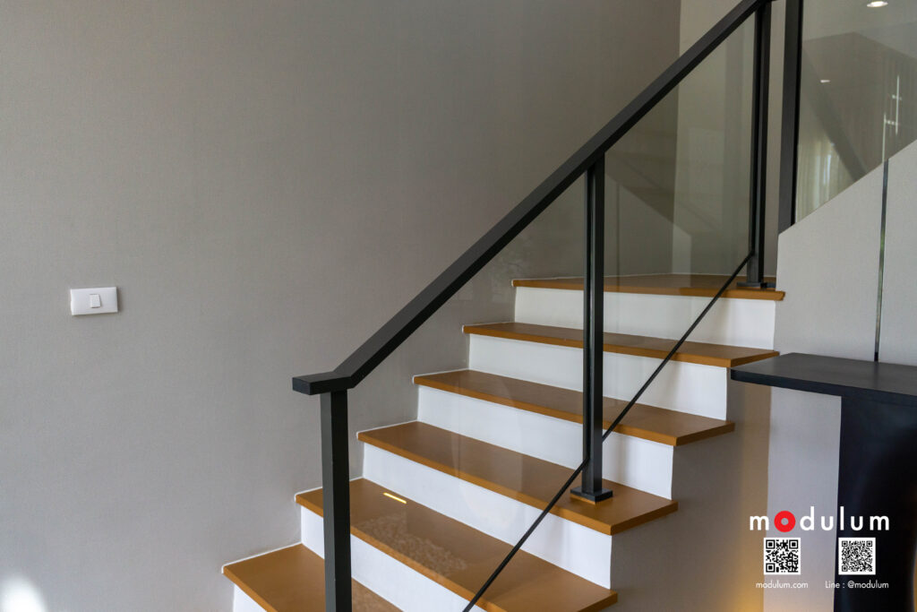 ราวกันตก-ราวบันได-กระจก