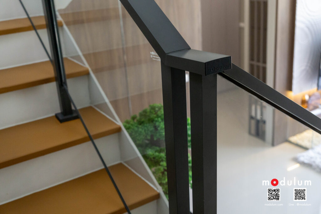 ราวกันตก-ราวบันได-กระจก