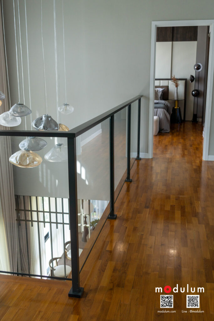 ราวกันตก-ราวบันได-กระจก