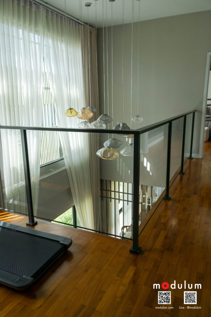 ราวกันตก-ราวบันได-กระจก