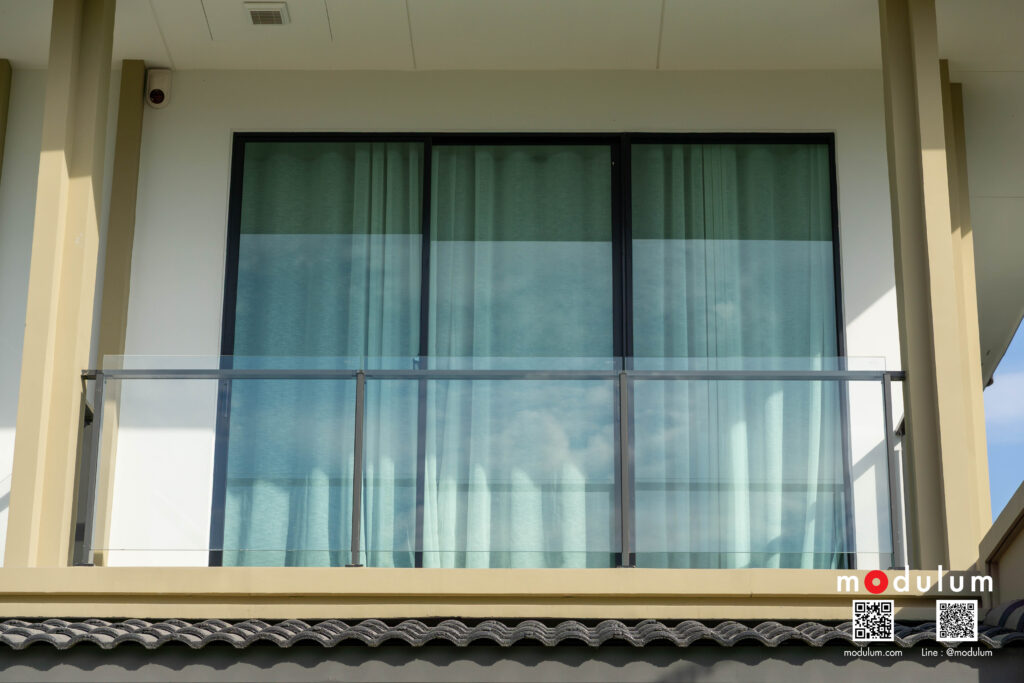 ราวกันตก-ราวระเบียง-กระจก