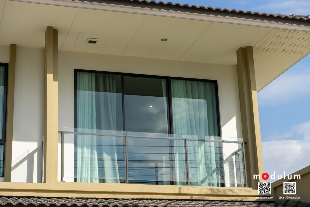 ราวกันตก-ราวระเบียง-กระจก