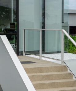 ราวกันตก-กระจกนิรภัย