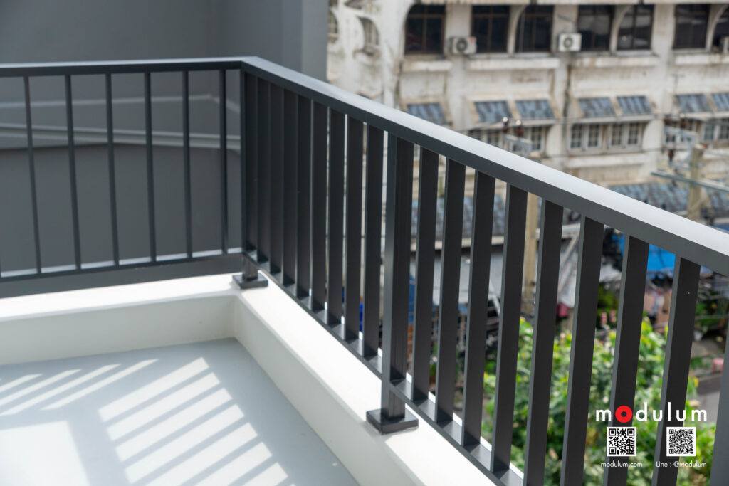 ราวกันตก-ราวระเบียง-อลูมิเนียม