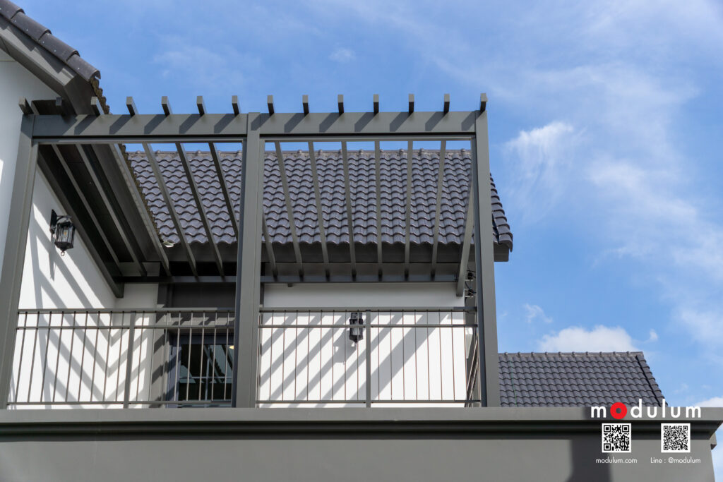 ราวกันตก-ราวระเบียง-อลูมิเนียม