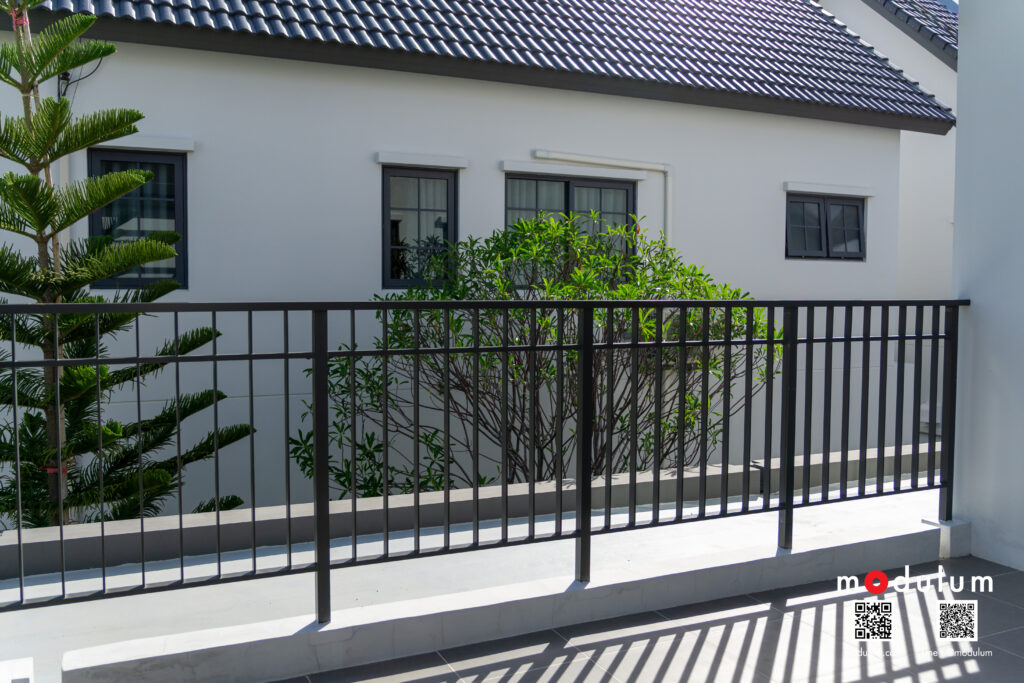 ราวกันตก-ราวระเบียง-อลูมิเนียม