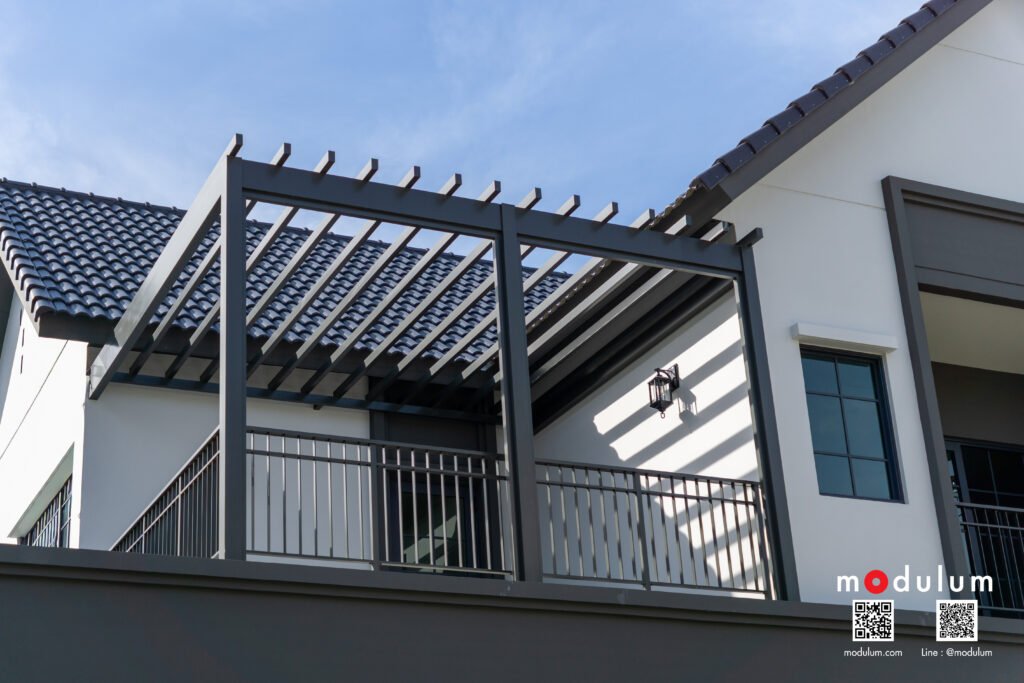 ราวกันตก-ราวระเบียง-อลูมิเนียม
