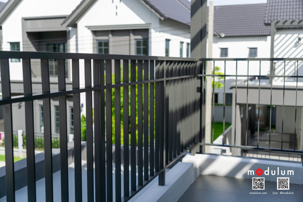 ราวกันตก-ราวระเบียง-อลูมิเนียม