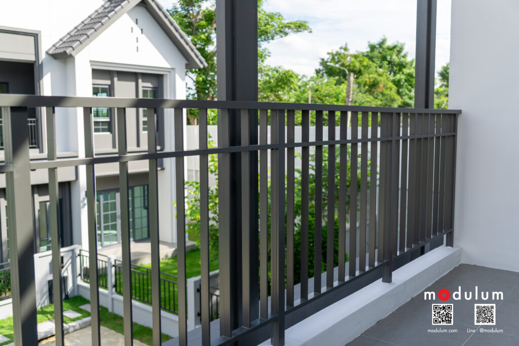 ราวกันตก-ราวระเบียง-อลูมิเนียม