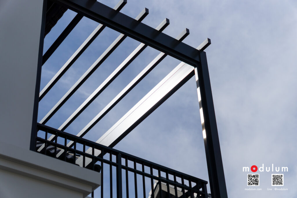 ราวกันตก-ราวระเบียง-อลูมิเนียม