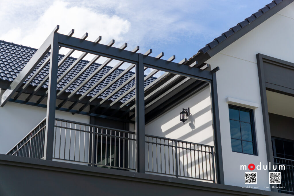 ราวกันตก-ราวระเบียง-อลูมิเนียม