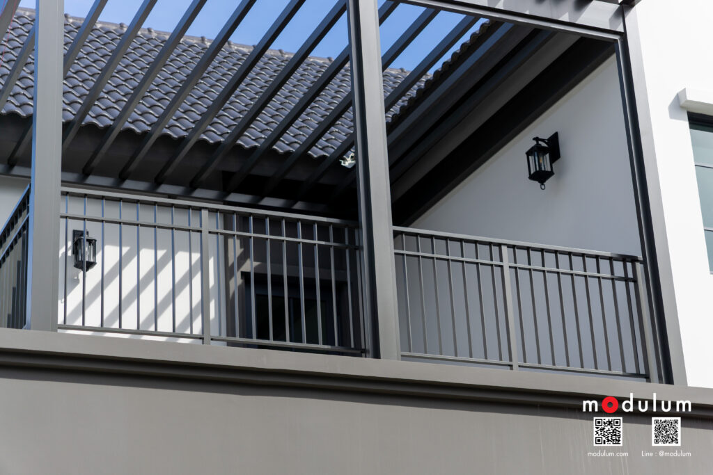 ราวกันตก-ราวระเบียง-อลูมิเนียม