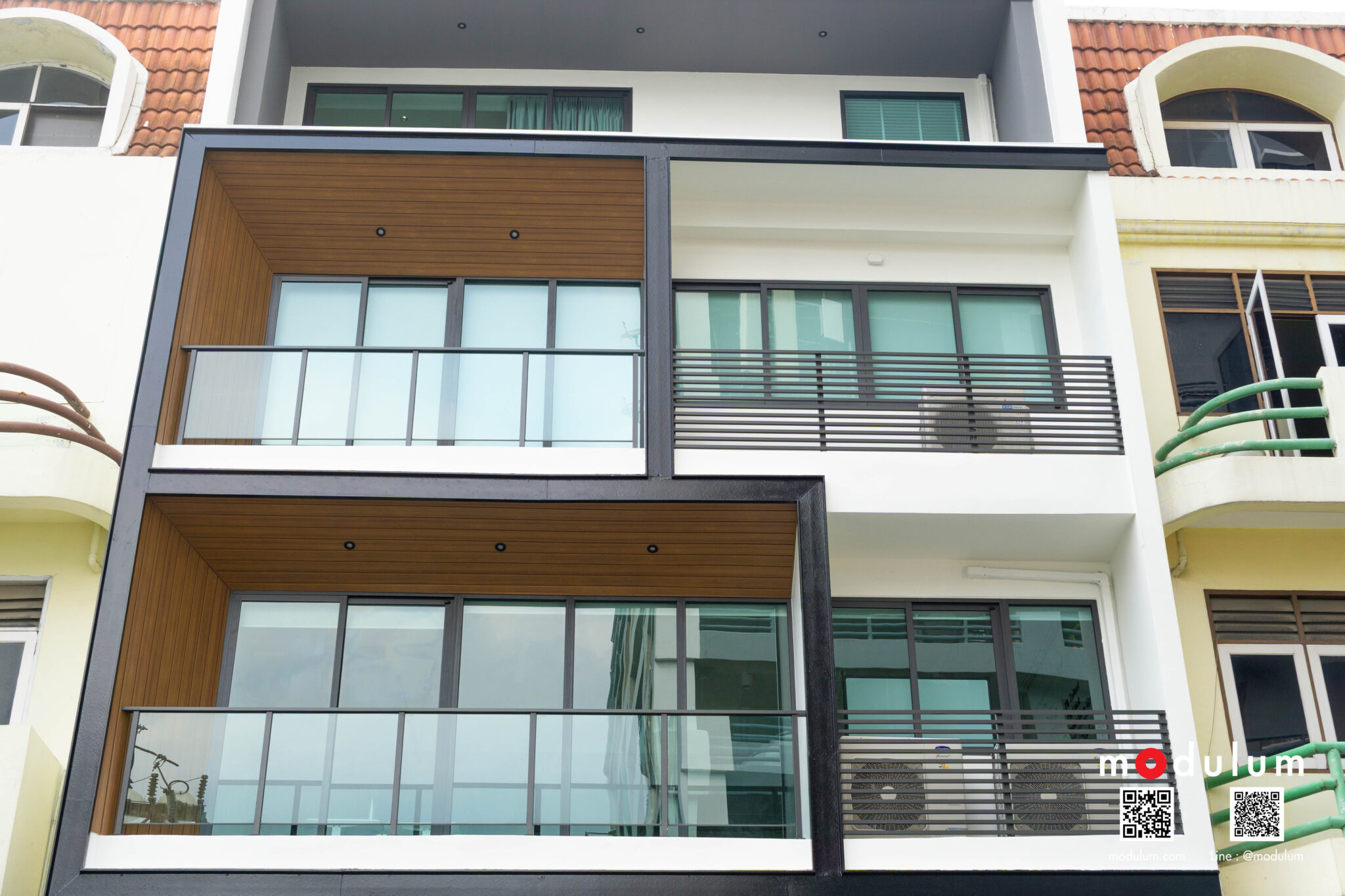 กรุฝ้า-ผนัง-อลูมิเนียมลายไม้