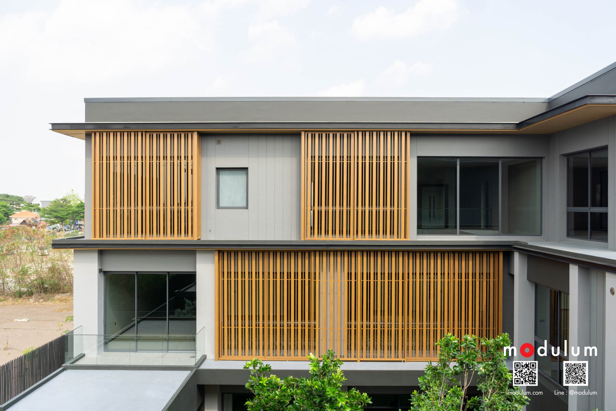 ระแนง-บังตา-ลายไม้